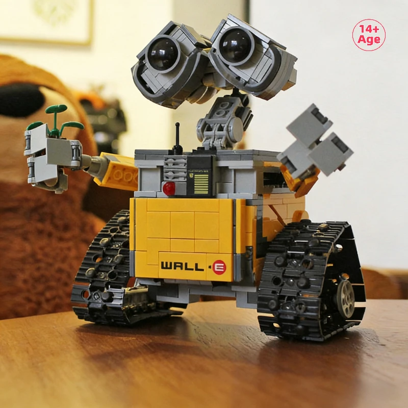 

New 687 pcs Wall-E Building Block Kit MOC Idea Technical Classic Movie Model Building Block Assembly Children's Toy Gift