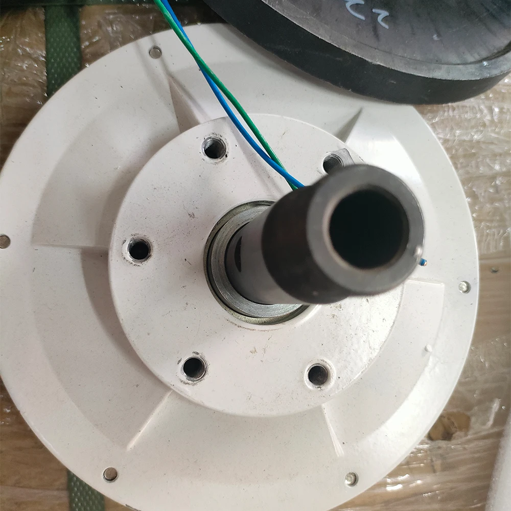 FLTXNY Low RPM 30kW 150RPM 100RPM 96V 220V 380V Coreless Permanent Magnet Alternator Maglev Generator Motor For Wind Turbine