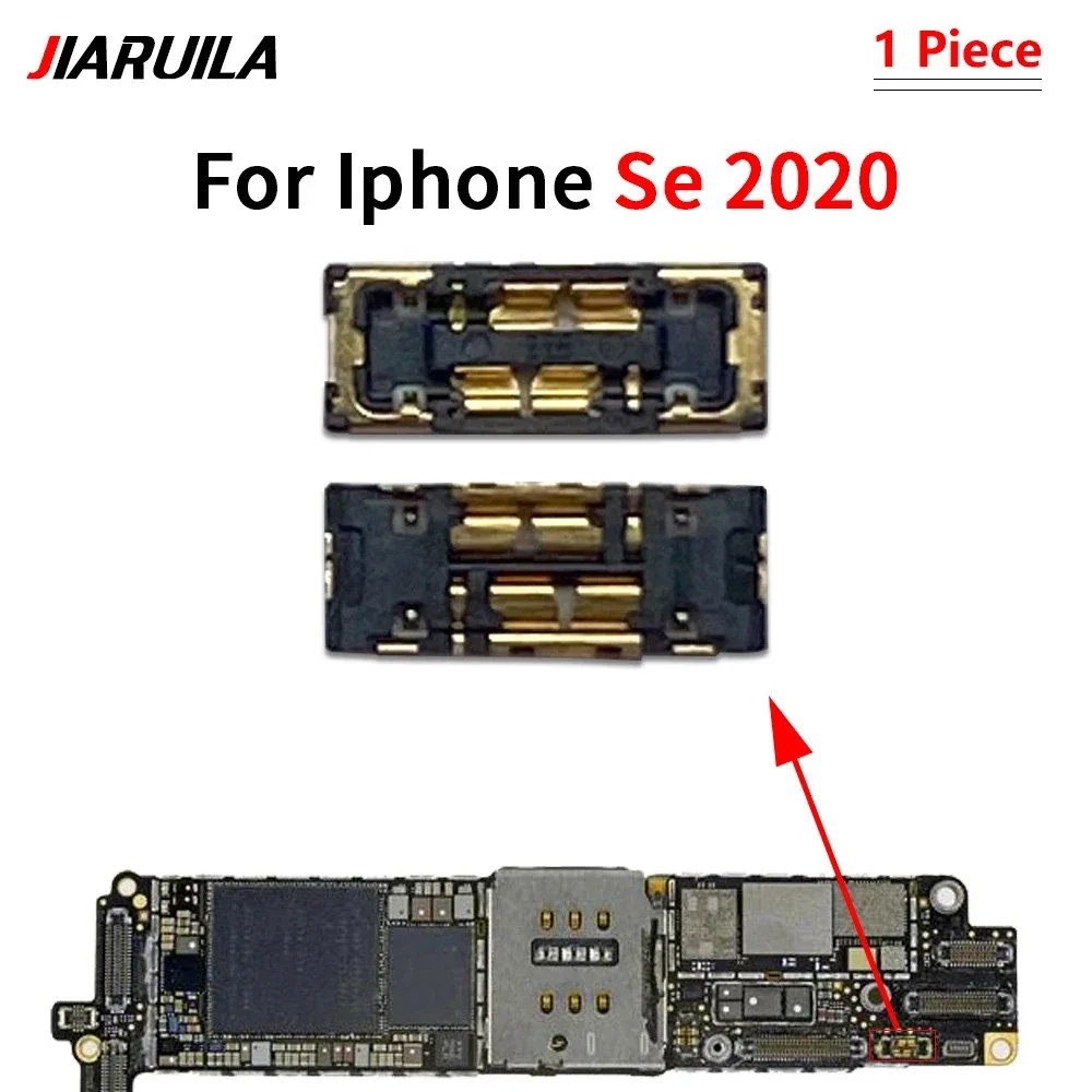 FPC Battery Connector Holder For Iphone 11 Pro Max Se 2020 X XR XS Max Inner Connector Motherboard Clip Replacement Parts