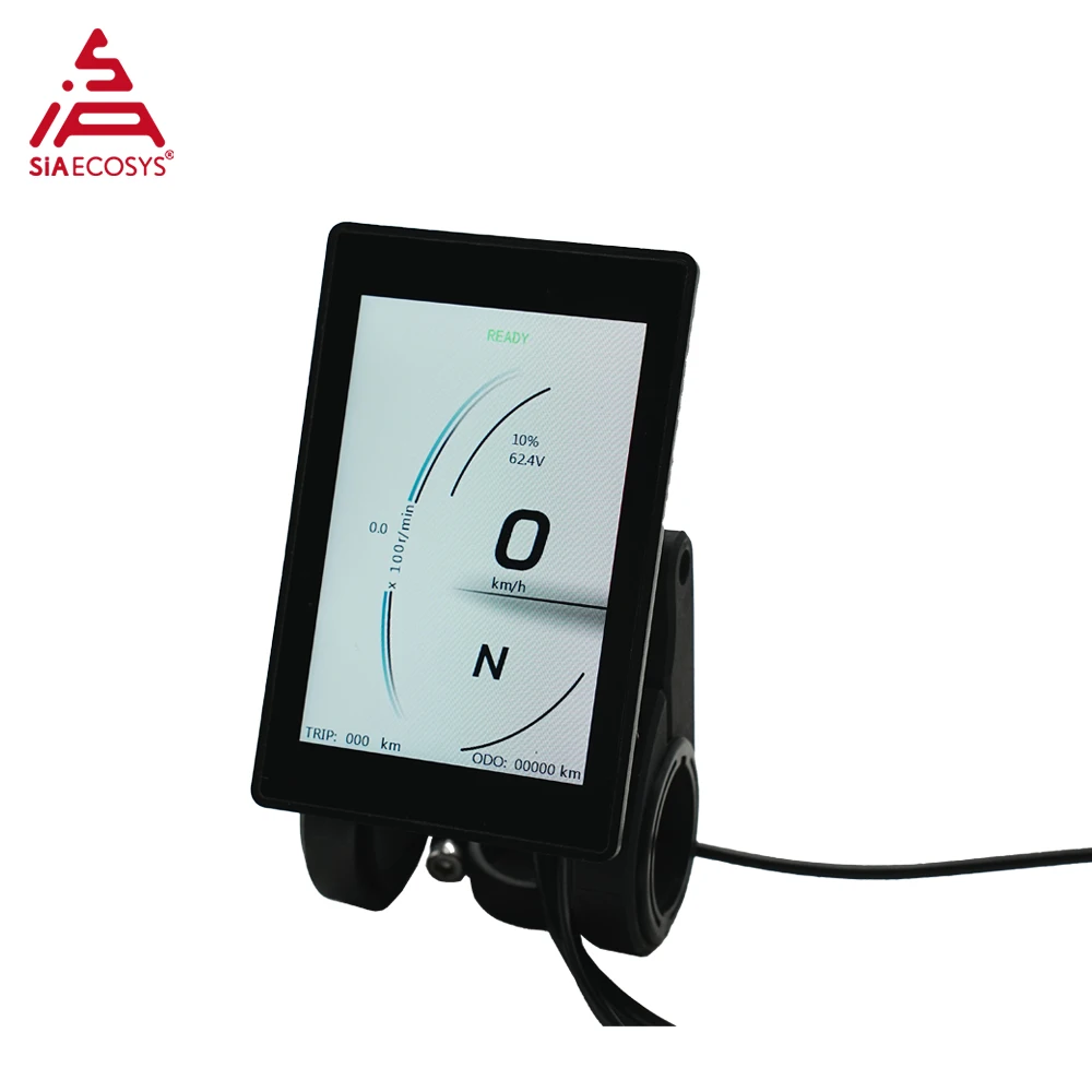 SiAECOSYS SCJ3500 Electric Scooter Speedometer Tire Pressure Sensor 3.5inch Display for Scooter