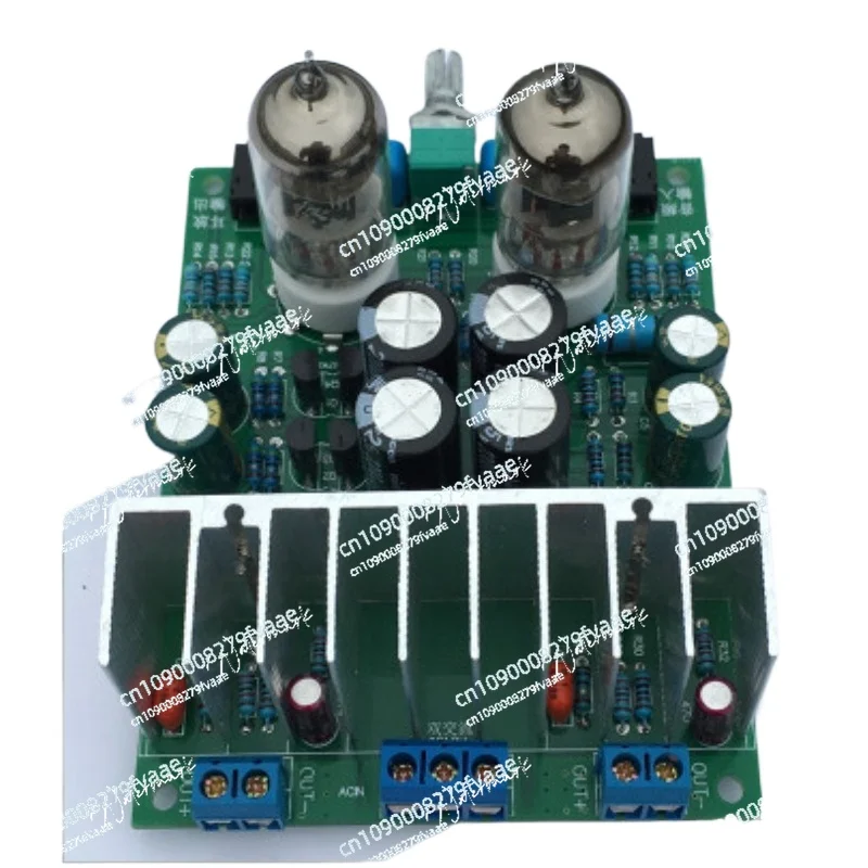 

6J1 ламповый предусилитель Push LM1875T, небольшой усилитель, плата лампового усилителя, усилитель для наушников, комплект «сделай сам»