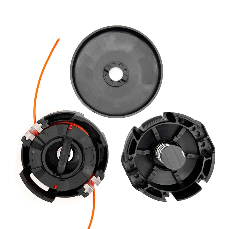 Cabezal de corte M10 * 1,25, instalación fácil, línea giratoria para cabezal de desbrozadora, cabezal de desbrozadora Universal
