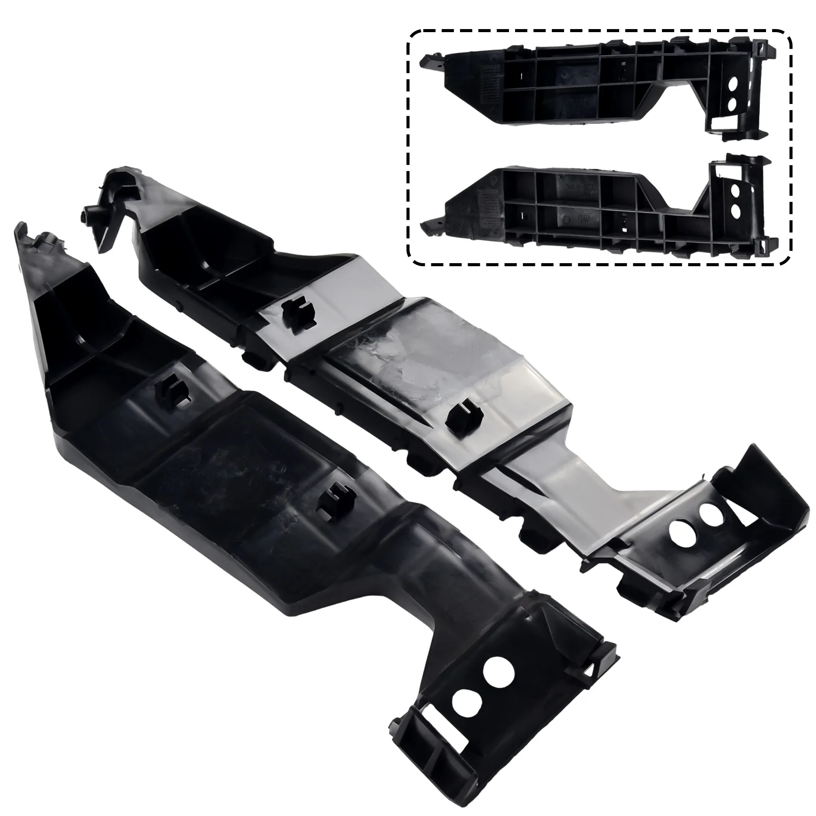 71731-63J00 Holder Bracket For Suzuki Swift 2005-2011 Front Bumper High Quality 2pcs ABS Material Accessories Replacement