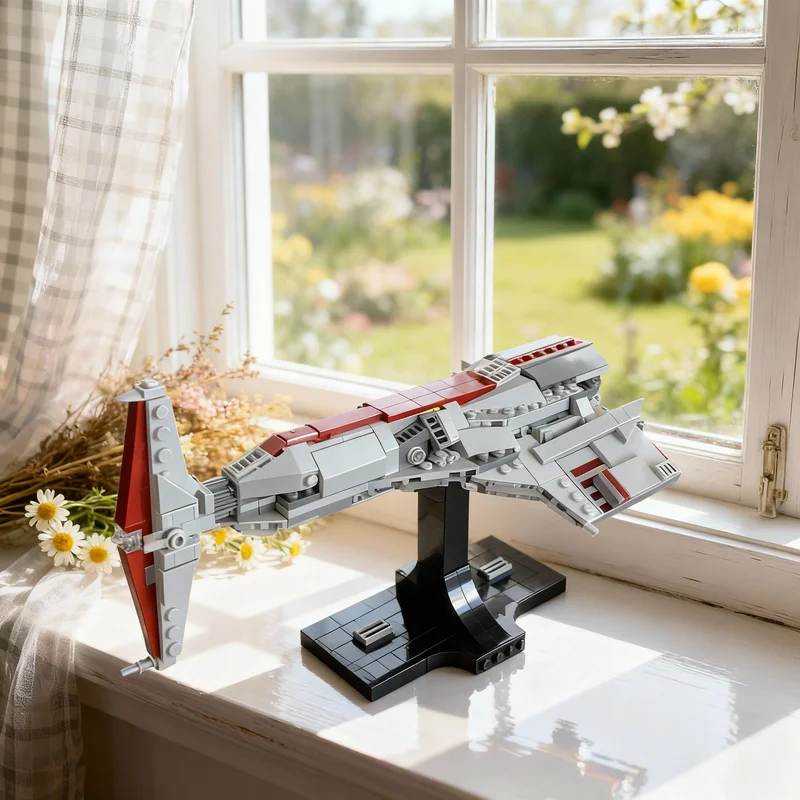 

396pcs MOC KOTOR Hammerhead Endar Spire Star Battle Model Building Blocks Creative Display Gift Collectible Decor Kids Premium