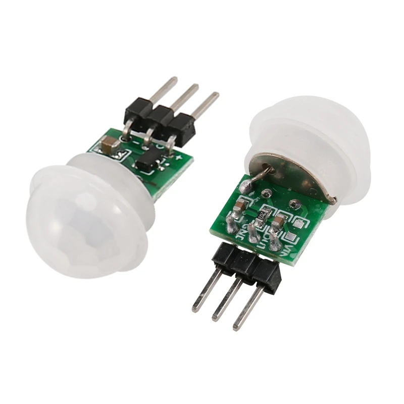 10Pcs AM312 Mini Human Sensor Module IR Pyroelectric Infrared PIR Motion Sensor Detector Modules DC 2.7V To 12V