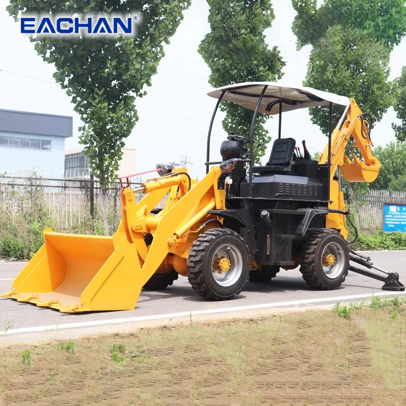 

CE Certified 4x4 Backhoe Loader Diesel Engine Micro Backhoe Loader Excavator Wheel Drive Excavator Backhoe Loader Customized