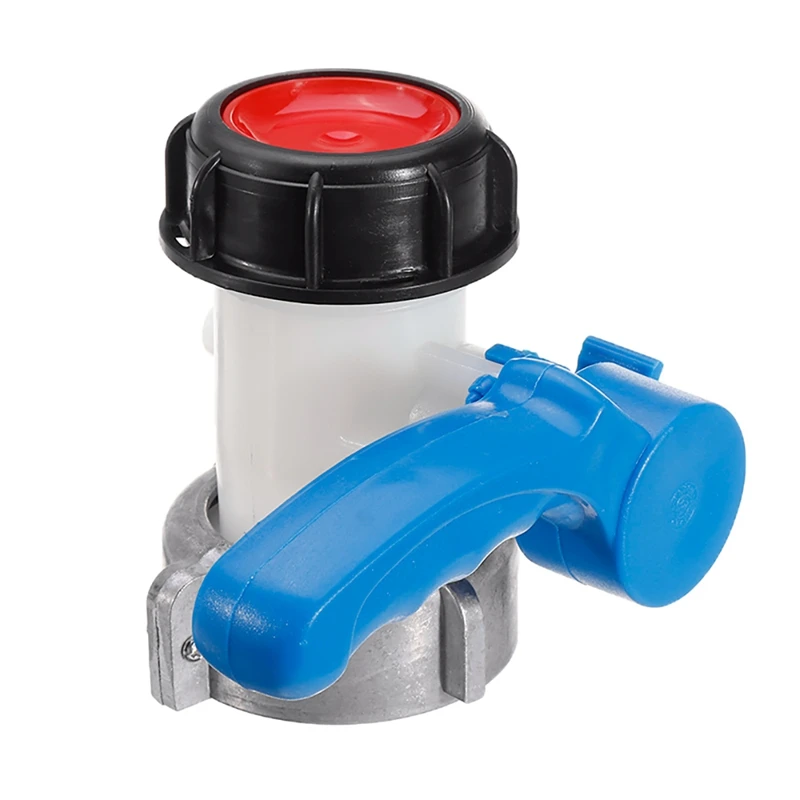 IBC Tank Tap Pipe Connector 1000L Container DN40/DN50 75mm Liters 62mm To Male Export Butterfly Valve Switch Garden Home Tool