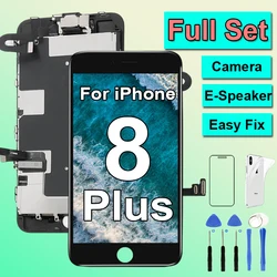 AAA Full Set Screen For iPhone 8 Plus 8P LCD Display Replacement Touch Digitizer Assembly Complete Installed with Front Camera