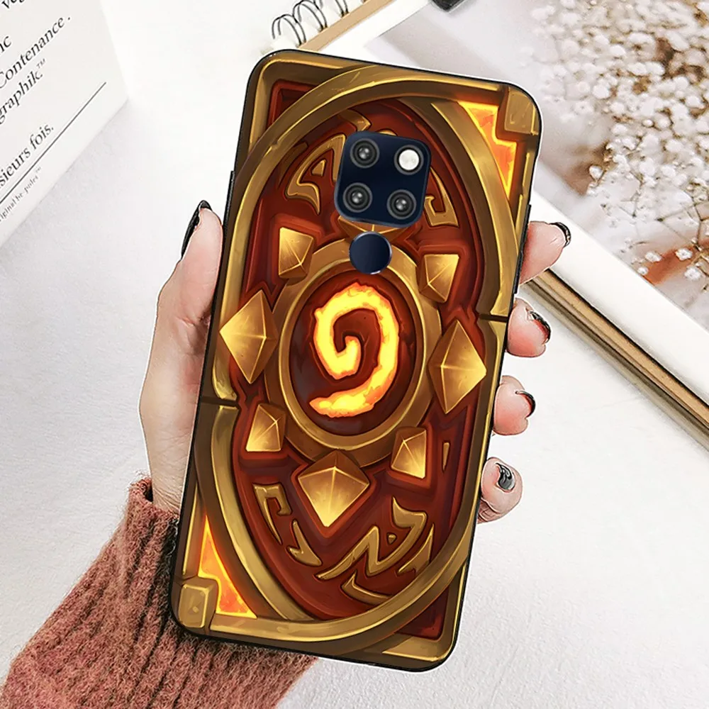 H-Hearthstone Card Backs Phone Case For Huawei Mate 10 20 30 40 50 Lite Pro Nova 3 3i 5 6 SE 7 Pro 7SE