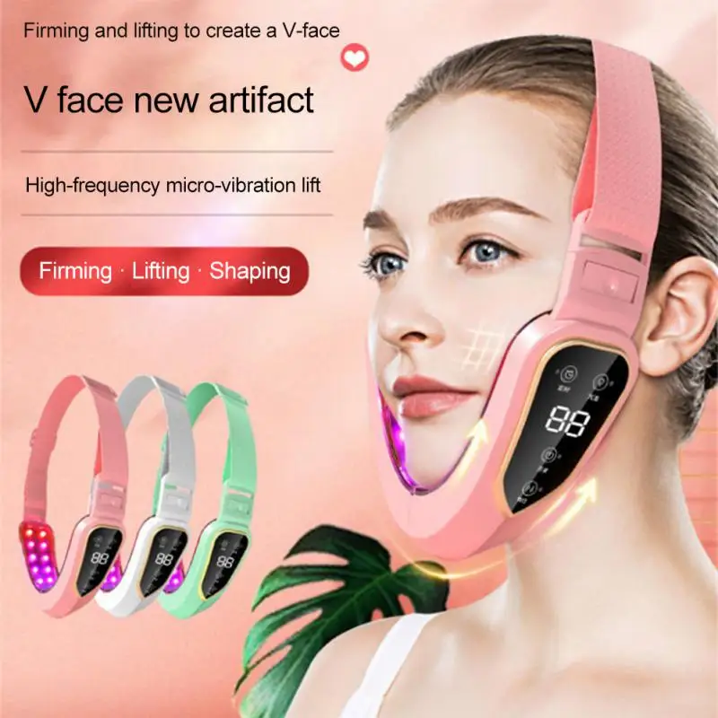 V-Face Double Chin Eliminator Double Chin Reducer Machine Electric Face Lift Device Lifter Firming Saggy Skin Reduce Double Chin