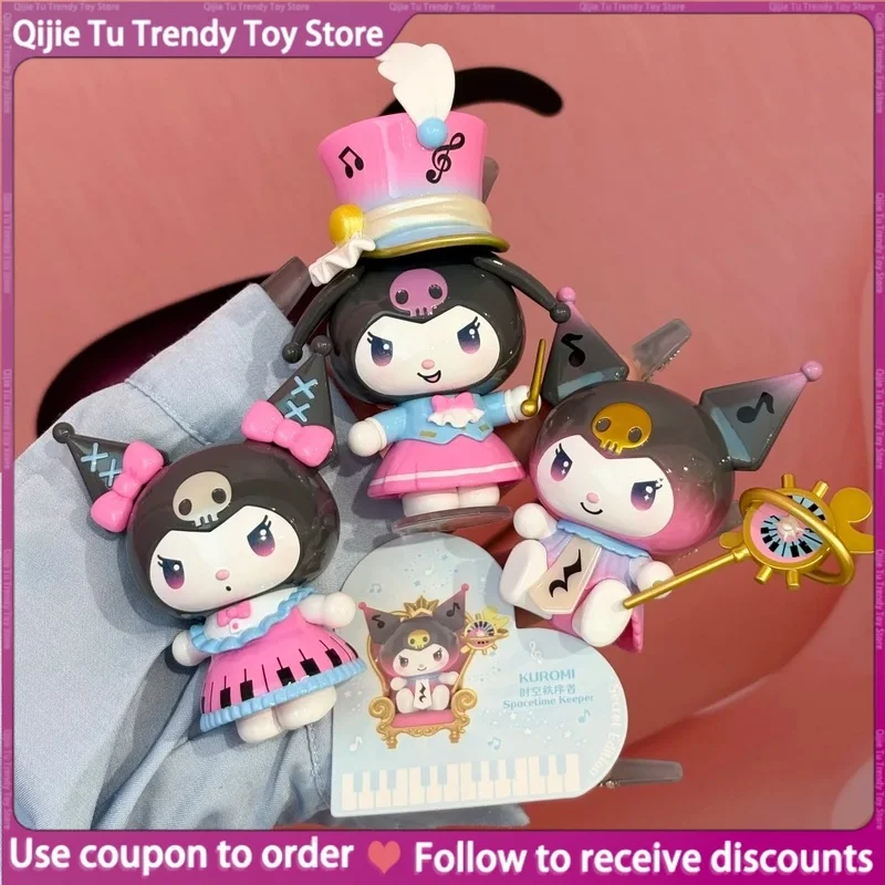 

Kuromi Hello-Kitty Time Journey Blind Box Peripheral Handheld Figurine Decoration Cute Birthday Gift For Girls Holiday Surprise