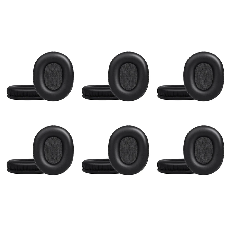 12X M50X Replacement Earpads Compatible With Audio Technica ATH M50 M50X M50XBT M50RD M40X M30X M20X MSR7 SX1 Headphones