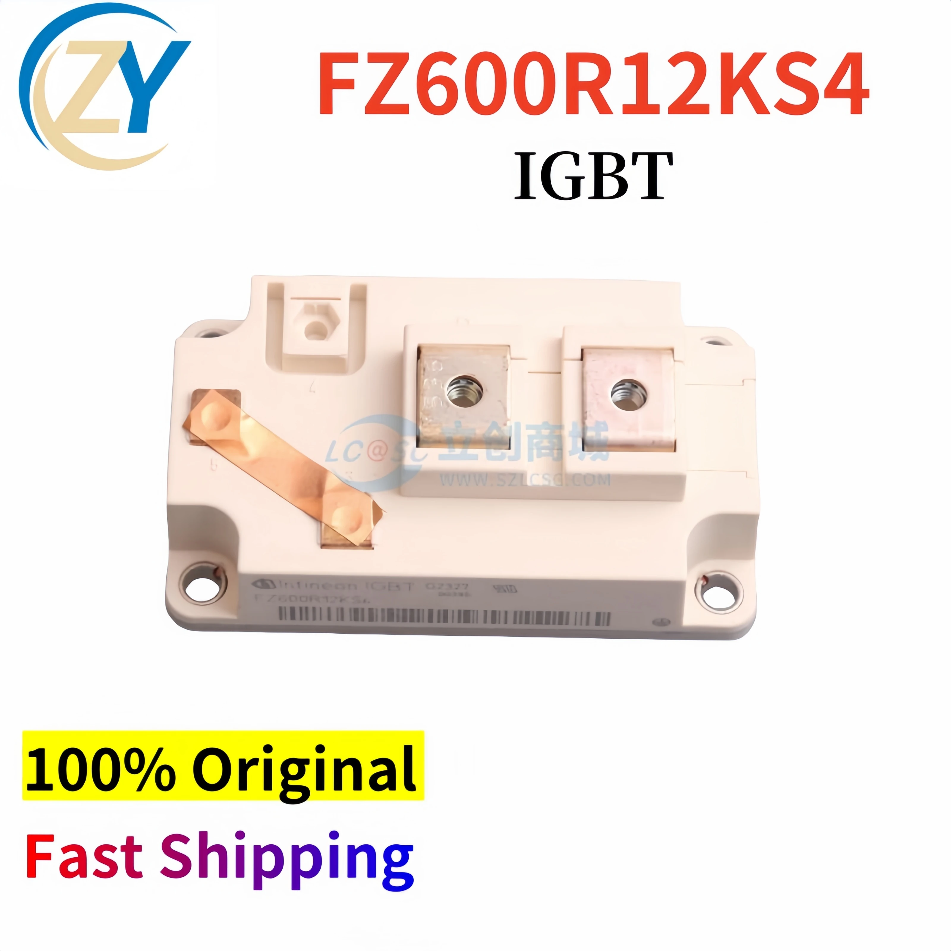 

FZ600R12KS4 FZ600R17KE3 IGBTs FZ600R12 FZ600R17 Module 3.9kW -40C - +125C 100% Original & In Stock