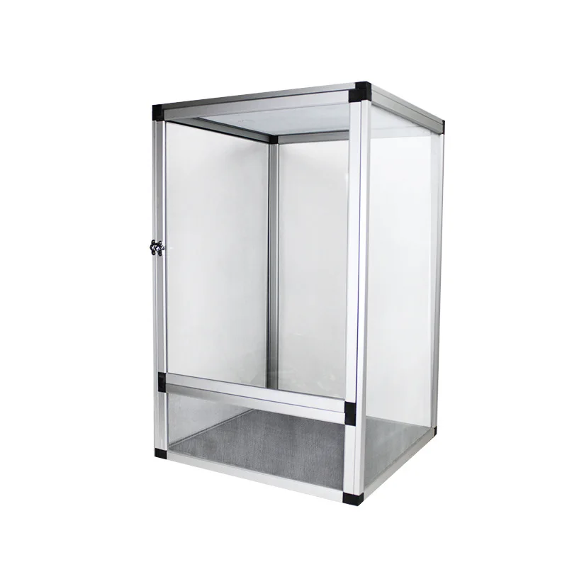 

Foldable Reptile Terrarium Cage Large Snake Enclosure Extra Large Reptiles Habitat Chameleon Breeding Screen Cages Enclosure