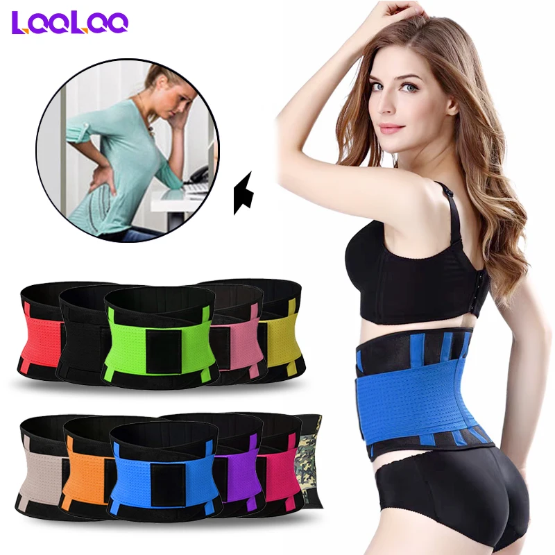 1Pcs Waist Support for Decompression Bandage Belt Adjustable Wrap Thin Belt Relief for Back Pain, Herniated Disc Sciatica