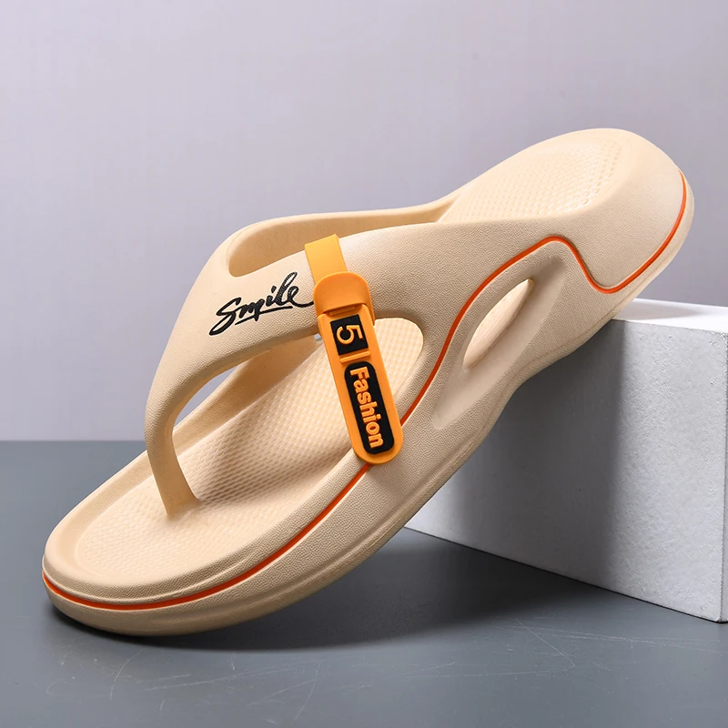 

Новые летние уличные сандалии унисекс с толстой подошвой, легкие, нескользящие, для пляжа