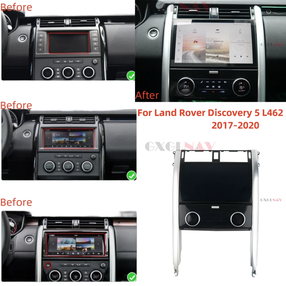 Android 13 1:1 Open Mold For Land Rover Discovery 5 L462 2017-2018 / 2019-2020 Auto GPS Multimedia Player Wireless Carplay 128G