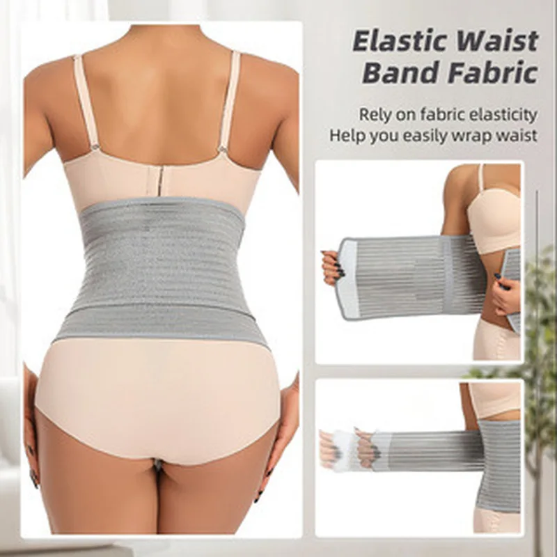 Postpartum abdominal binder, maternity abdominal support belt, postpartum compression band, body shaping waist cincher