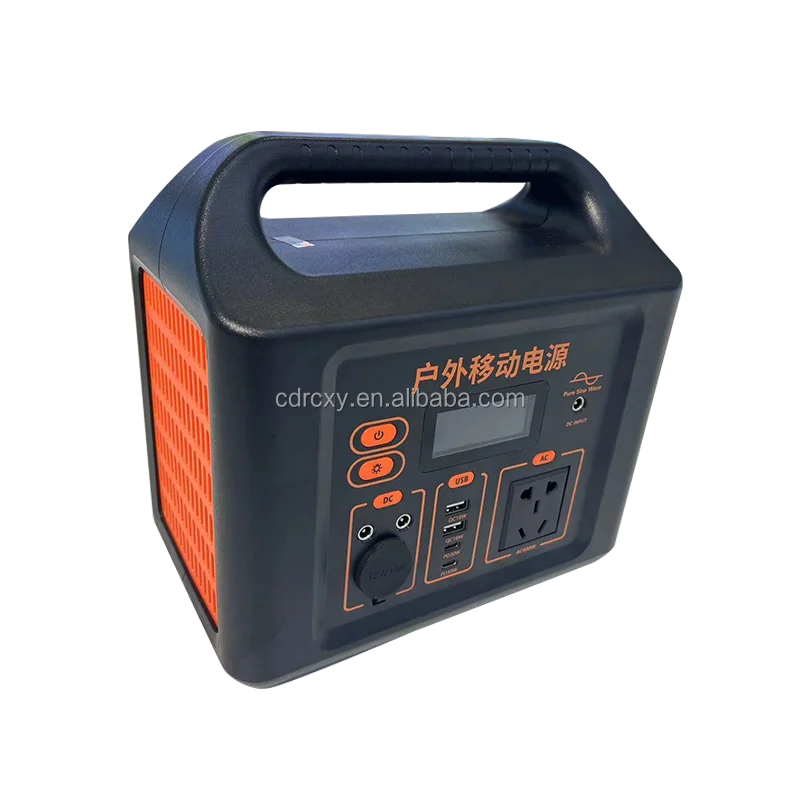 

Portable 600W Solar Station Home Campers RV External Battery Backup Car Emergency Pure Sine Wave Inverter Portable Solar Panel