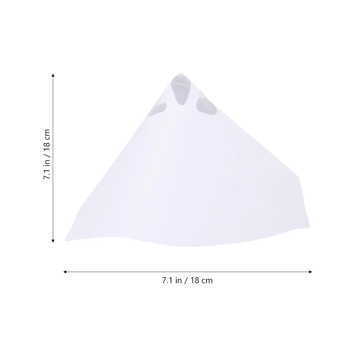 

100Pcs Oil Paint Filter Paper Mesh Paper Durable Paint Strainers for General Chemistry Applications Discs Filter