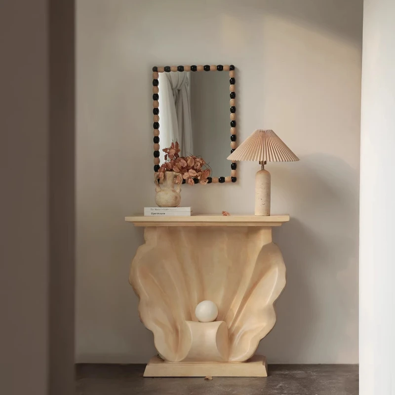 

FRP shell porch table entrance aisle narrow wall decorative cabinet