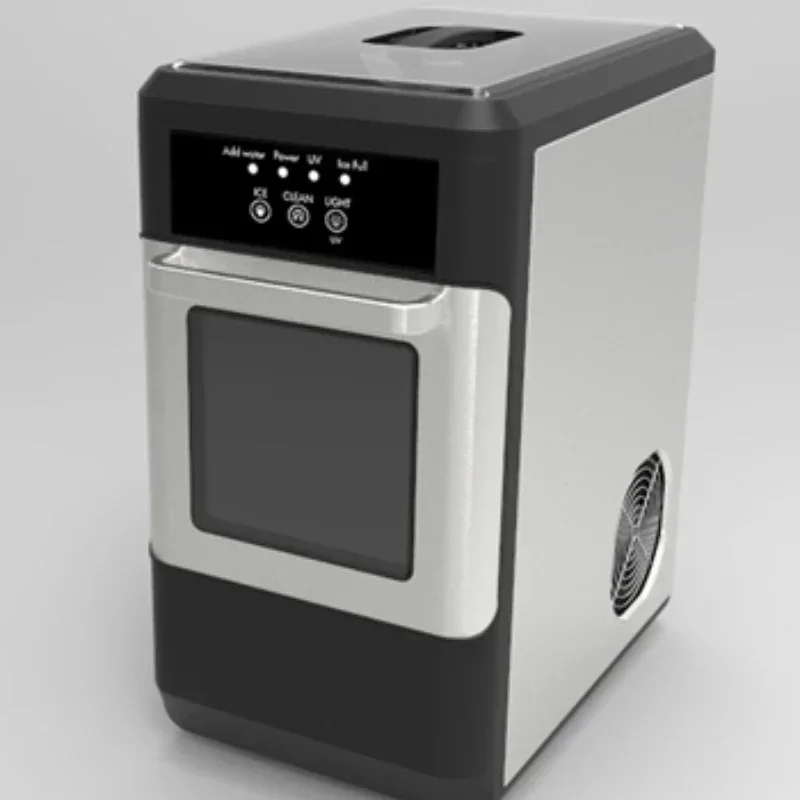 automatic nugget ice maker household small cube ice machine maker for counter top