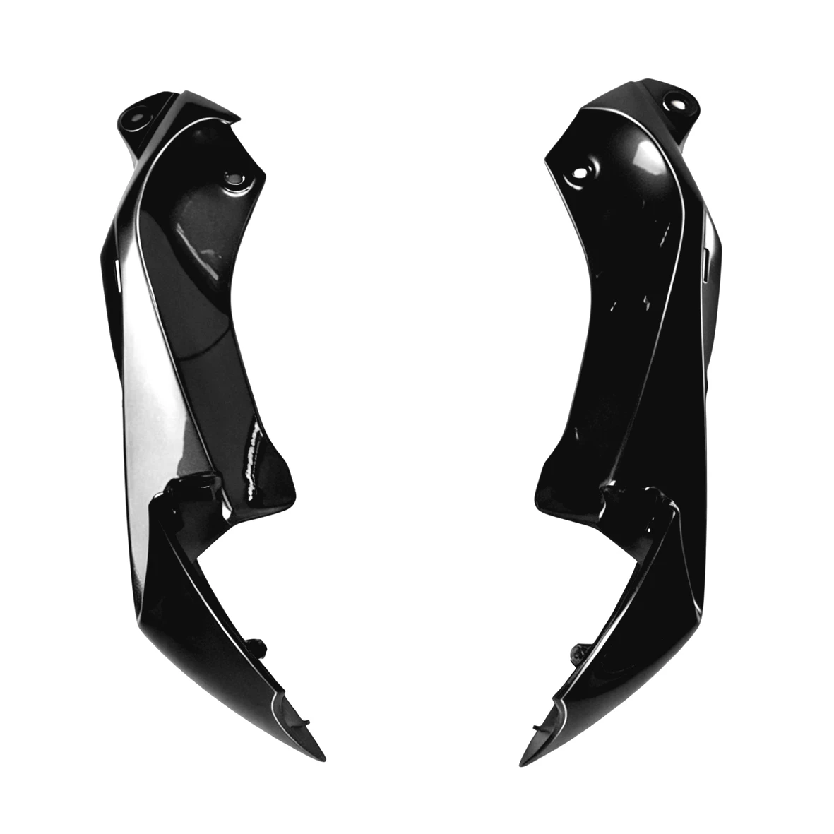 Front Nose Left Right Side Air Intake Duct Cover Fairing For Suzuki GSXR600 GSXR750 2008-2010 GSXR 600 750 2009 Glossy Black