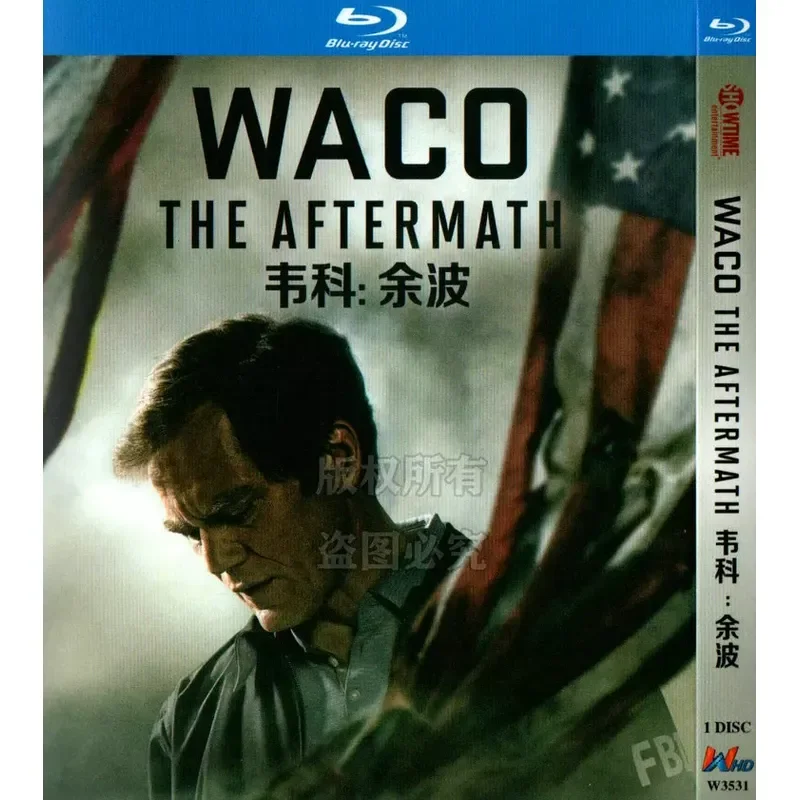 American drama TV series Waco: Aftermath BD Blu-ray 1080p high definition 1 disc