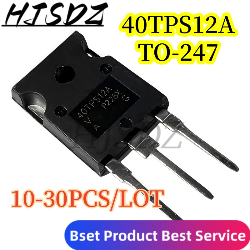 【10-30PCS/LOT】 40TPS12A TO-247 40TPS12 TO247 40TPS12APBF 55A/1200V New Original