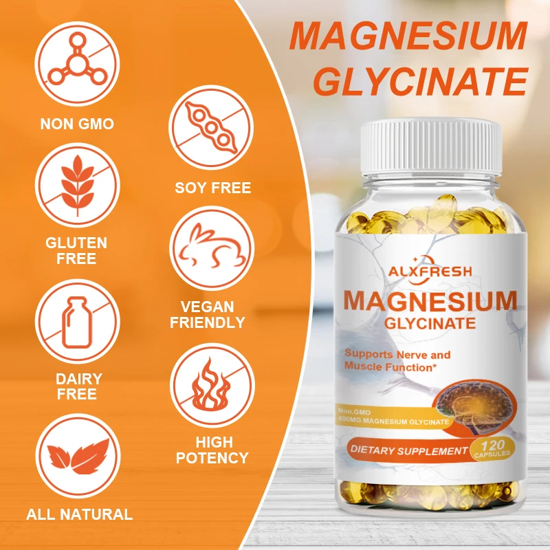 Magnesium Supplementation Promotes Improve Sleep Quality Cardiovascular Nerves Function Muscles Recovery Heart Health Mood