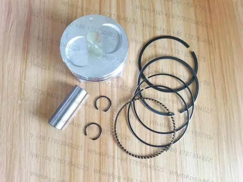 EX27 Piston kit 75mm for Robin EX27 engine motor water pump piston+ rings+ pin+ clip OEM Quality