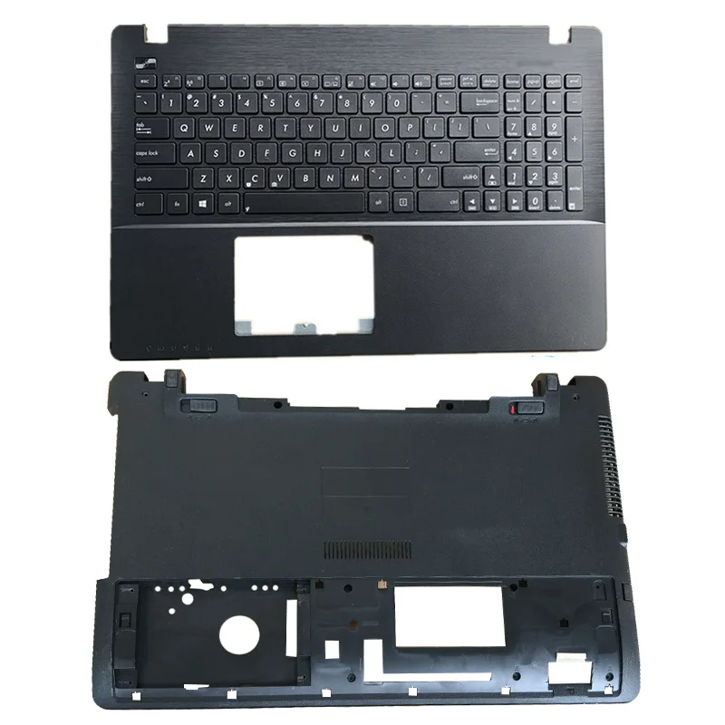 

For Asus X550 F550 A550 X550C X550VC FX50 FX51 FX60 X552M ZX50 K550L Y581C F550L A550J Laptop Palmrest Upper Case/Bottom Case