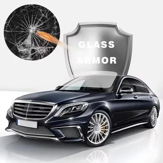 Best Wear Hydrofobe Hoge Heldere Anti-Kras Auto Voorruit Bescherming Film Glas Armor PET Venster Beschermhoes