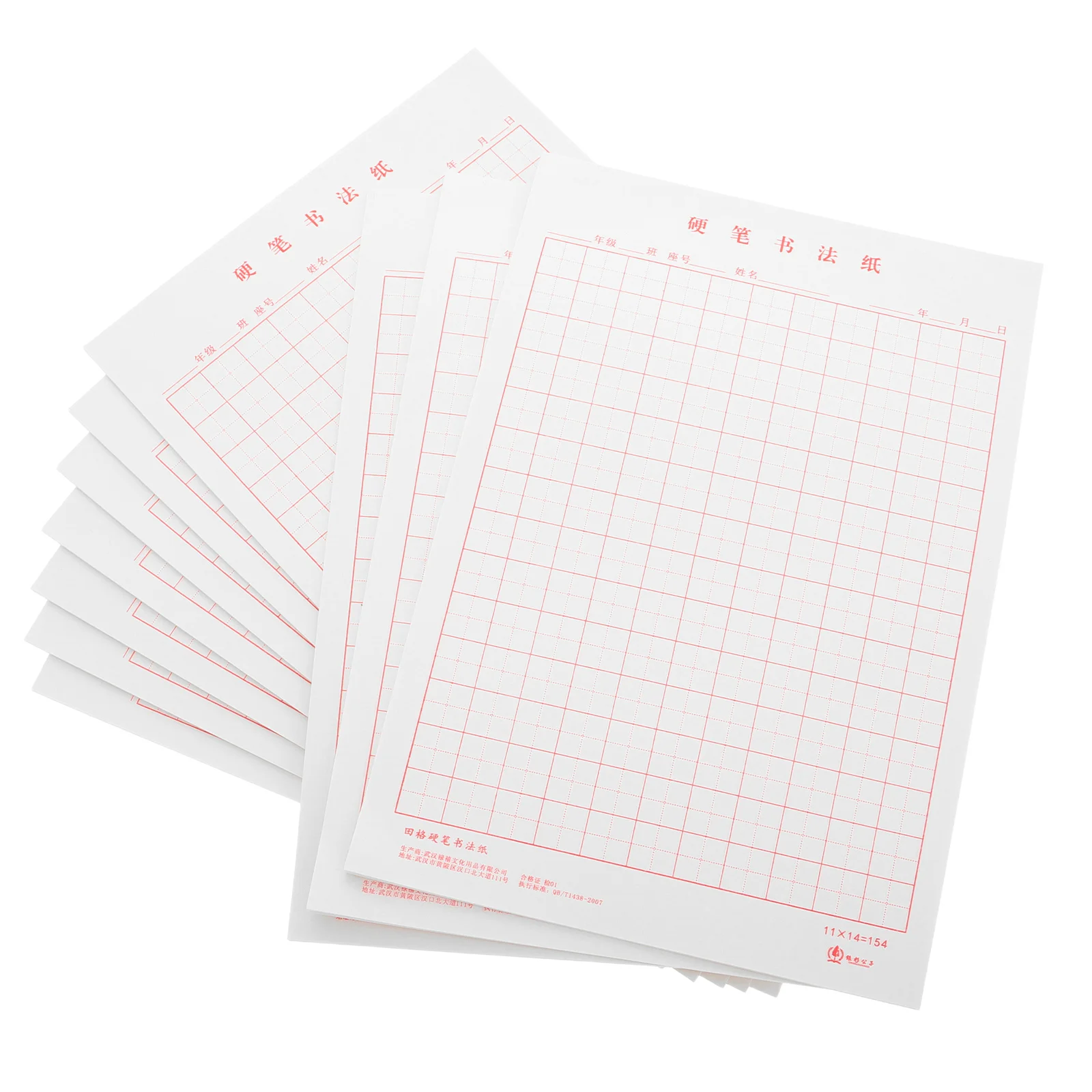 

10 Books Copybook Calligraphy for Beginners Paper Notebook Pen Practice Workbook Student