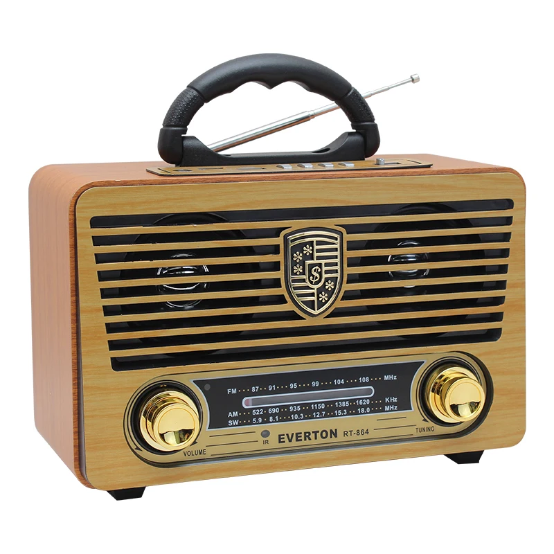 EVERTON RT-864BT USB/SD/FM/BLUETOOTH SUPPORTED OPERATED NOSTALGIC RADIO