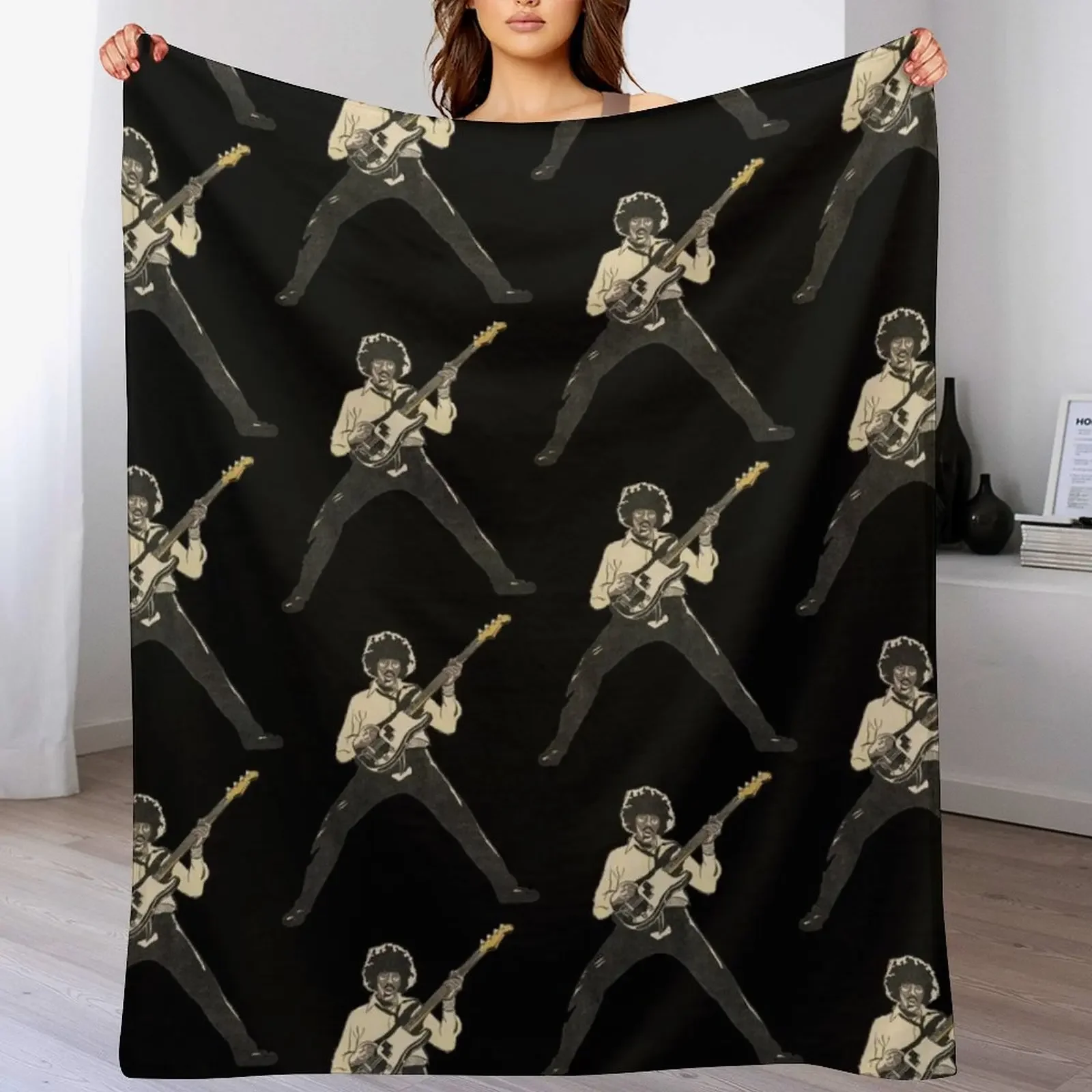

PHIL LYNOTT THIN LIZZY Throw Blanket christmas gifts Single Softest Polar Blankets
