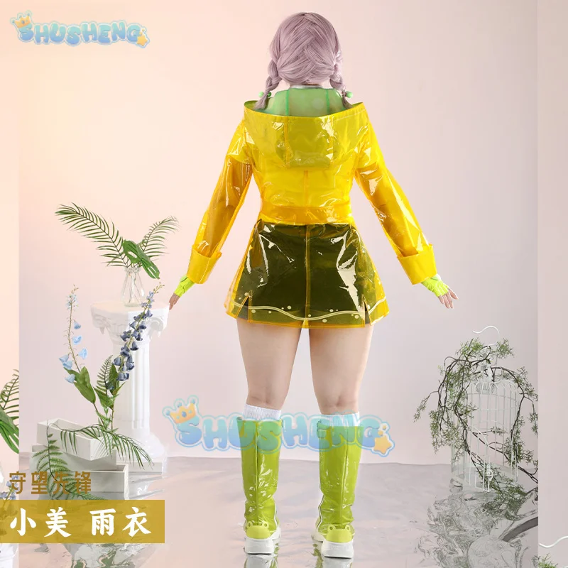 Overwatch2 OW Mei คอสเพลย์เครื่องแต่งกาย Meiling Zhou เสื้อกันฝนชุดฮาโลวีน Carnival Party คริสต์มาสเล่นบทบาทเสื้อผ้าเสื้อผ้า