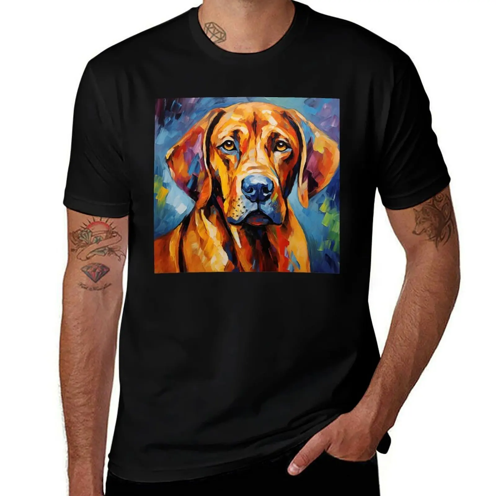 

The Joy of a Rhodesian Ridgeback T-Shirt oversized summer 2025 affliction shirts men tshirt