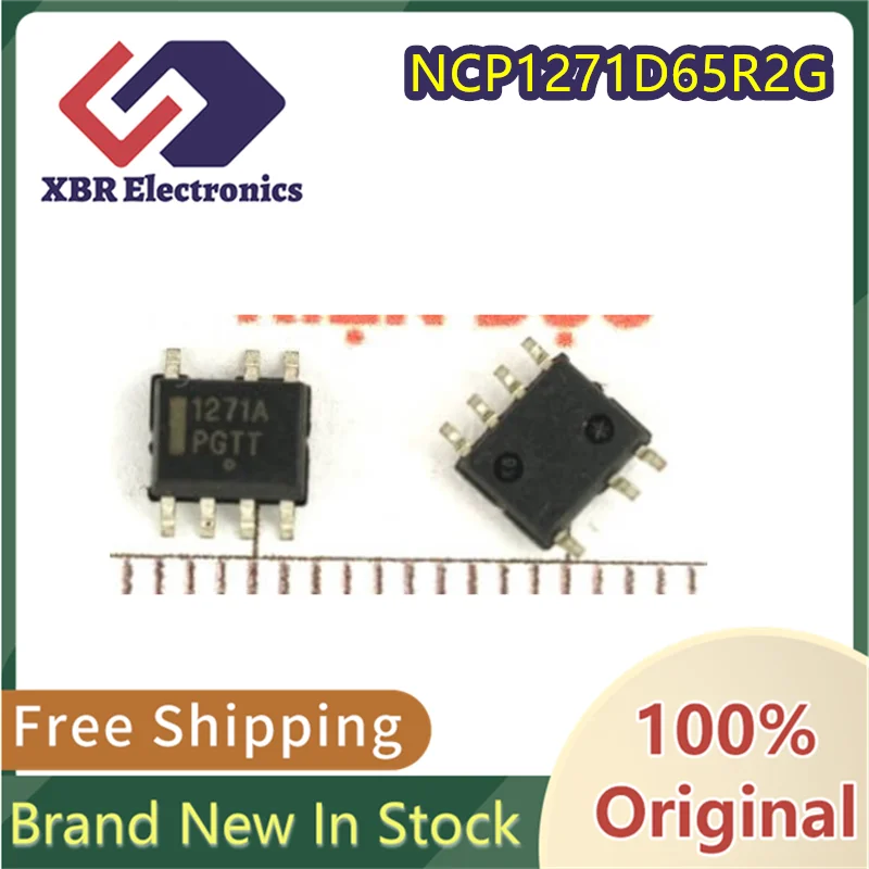 (10/50 Pieces) NCP1271D65R2G 1271A NCP1271 LCD Power Management Chip SOP7 New Original Authentic Spot