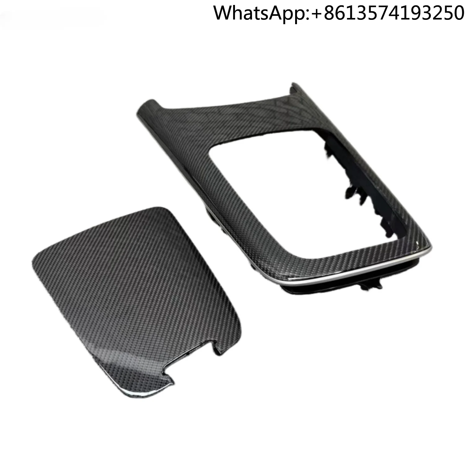

For High Quality Automotive OEM Interior For Mercedes Benz E63 E53 W214 Carbon Fiber Central Console Panel
