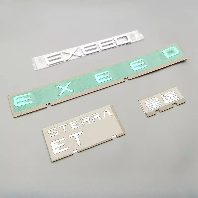 

For EXEED STERRA ET before and after Signage letter labels sticker labels