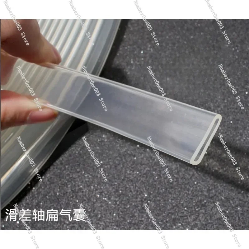 Flat Airbag Shaft Cutter Replacement Transparent Rubber Bladder Liner Soft Tube Component