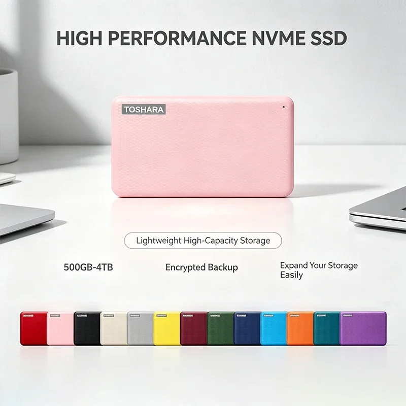 NEW V10-1 armygreen/green/pink Portable External Hard Drive USB3.0 MobileHDDStorage Disk for Laptop Desktop PC File Data Backup