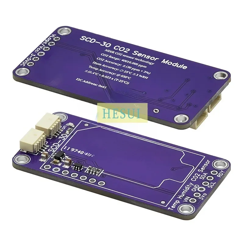 SCD30 CARBON dioxide gas sensor CO2 sensor module board