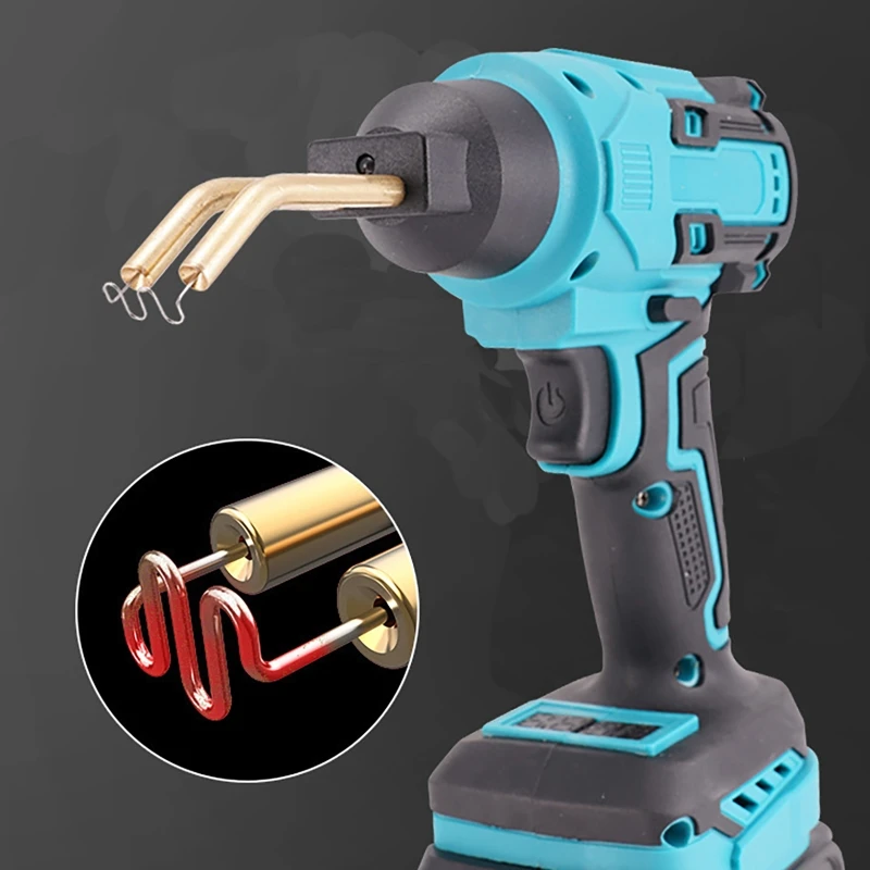 Imagem -02 - Máquina de Solda Plástica para Makita 18v 21v Bateria Painel do Carro Crack Repairs Kit Corte Térmico Grampeador Quente Ferramenta de Reparo Plástica
