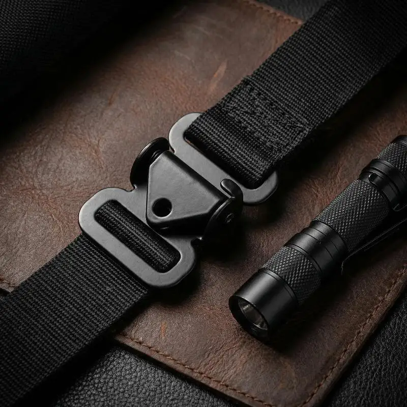 3PCS Outdoor Cam Buckle Quick Release Spring Loaded Slide Buckle for Backpack Straps Adjustable for Camping Luggage Use