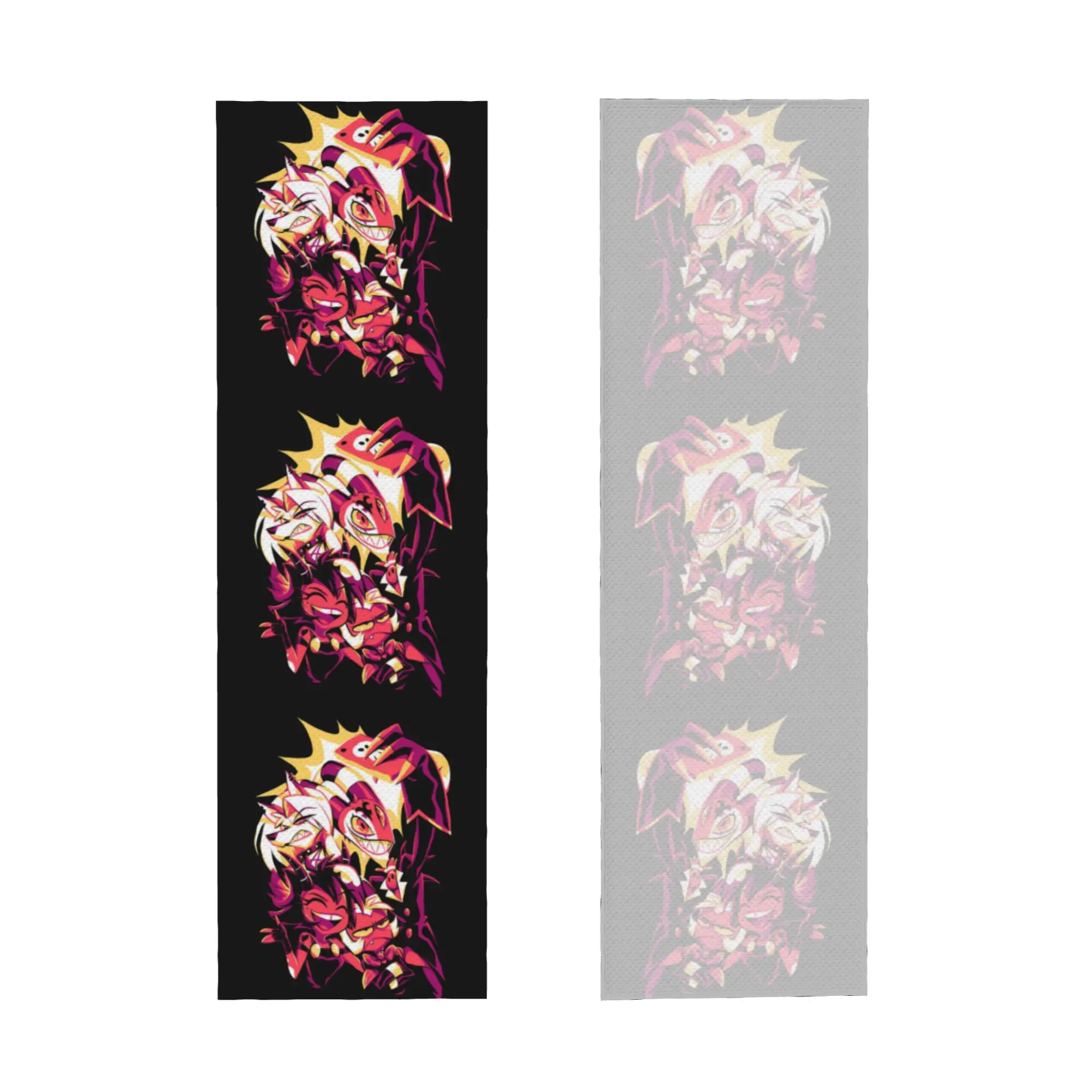 Helluva Boss Cold Exercise Towel Quick Drying Face Towel Animated Musical Film Blitzo Shower Towels