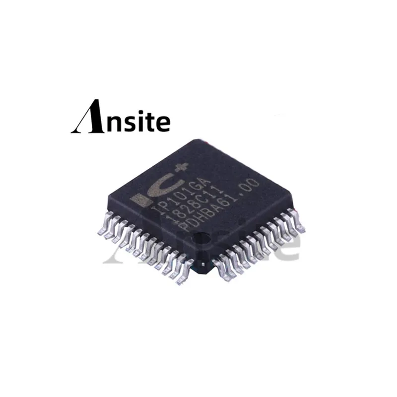 

10 pieces per lot, 100% brand-new original IP101GA IP101 surface-mount LQFP-48 Ethernet transceiver chip IC