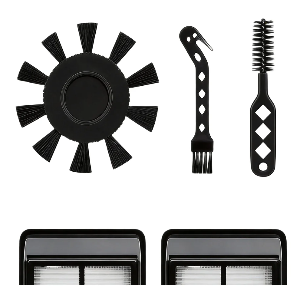 Side Brush Rollers Brush Filters Cleaning Brush Set For Rowent For-X-Clean 2/for-X-Clean 4/GZ503/GF503 Cordless Vacuum Cleaners