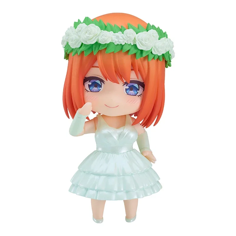 

The Quintessential Quintuplets Nakono Yotsuba Original PVC Anime Figure Wedding Dress Model Toys Figure Collection Doll Gift